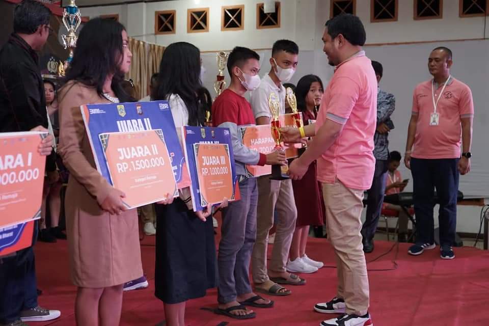 Polres & Pemkab Pakpak Bharat Adakan Lomba Vocal Solo Rohani, Ini Pemenanganya