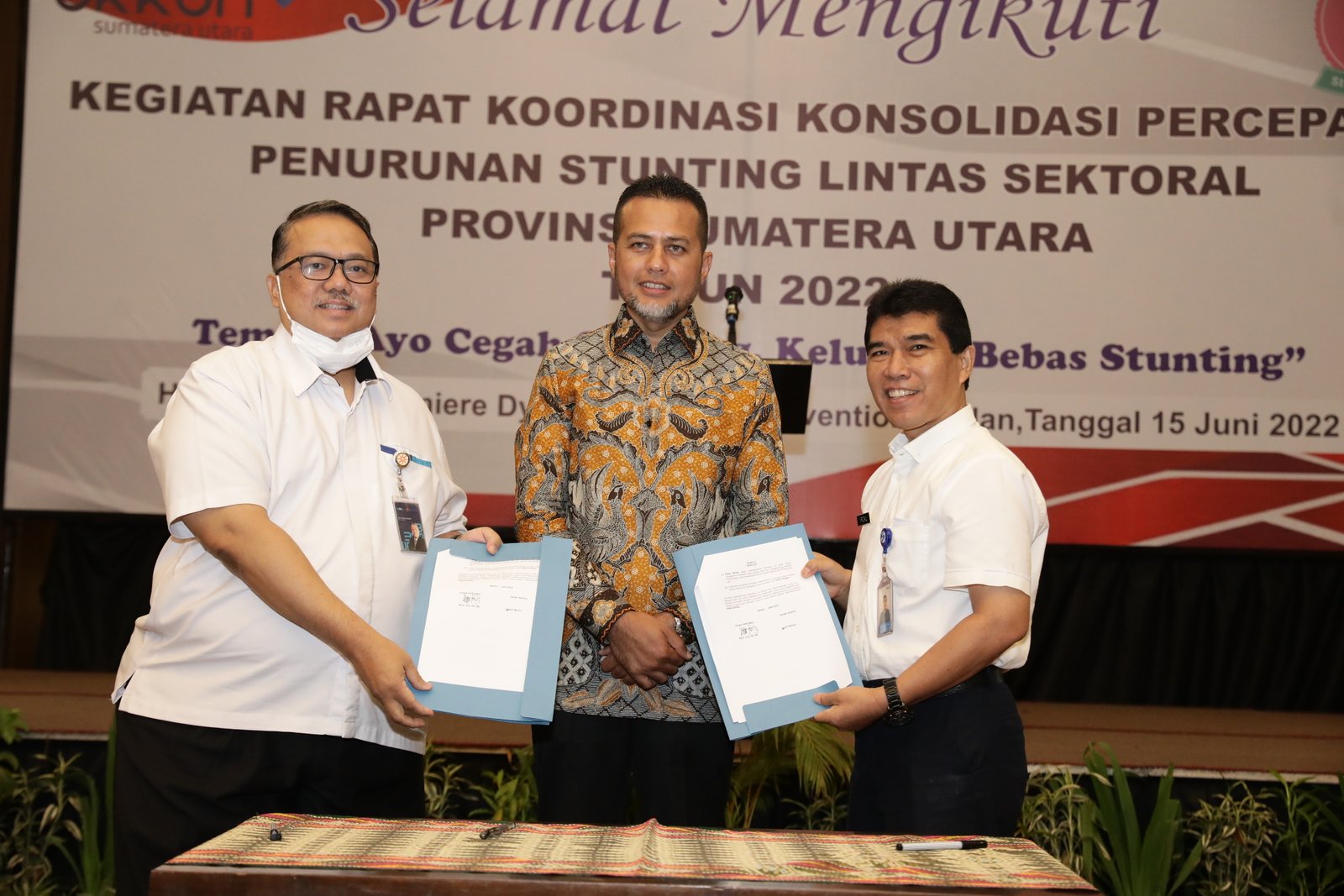 Buka Rakor Percepatan Penurunan Stunting Lintas Sektoral,  Musa Rajekshah Optimis Target Stunting 14% Tercapai