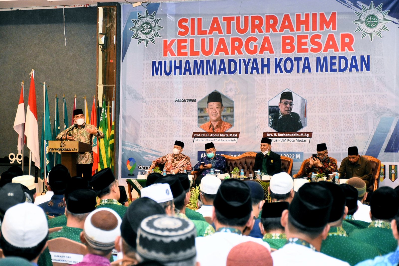 Gubernur Sumut  Hadiri Silaturahmi Keluarga Besar Muhammadiyah Kota Medan