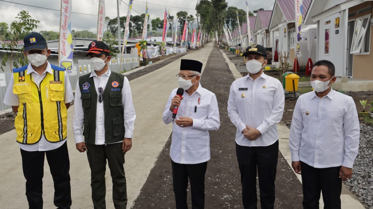 Forkopimda Jatim Mendampingi Wapres RI Kunjungan Kerja di Lumajang