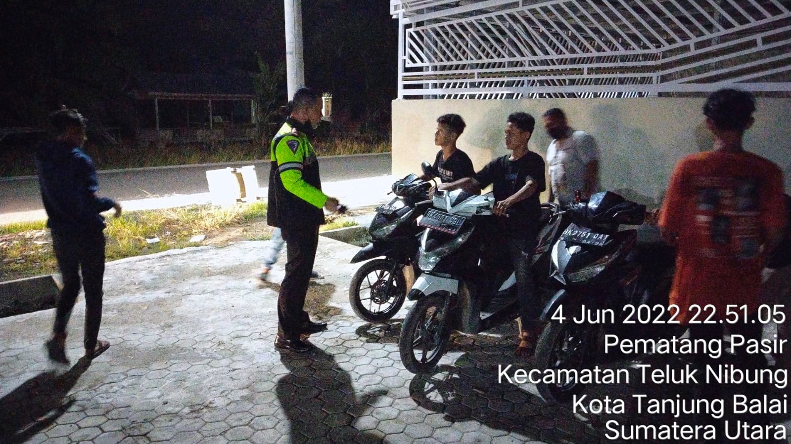 Cegah Balap Liar dan Ugal-ugalan, Satlantas Polres Tanjungbalai Giat Patroli dan Penjagaan