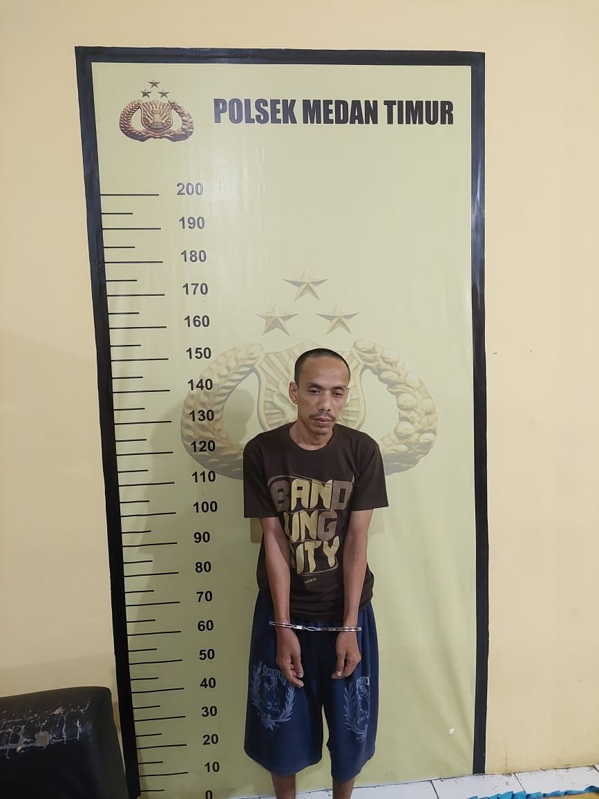 Reskrim Polsek Medan Timur Ringkus Seorang Pencuri Sepesialis Kos-kosan