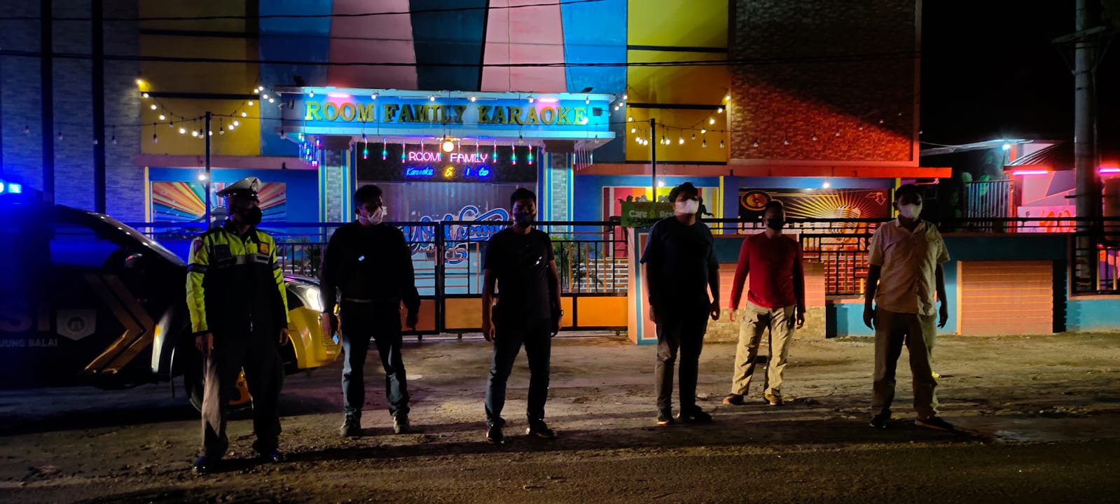 Polres Tanjungbalai Gelar Patroli Tempat Hiburan Malam dan Lokasi Rawan Kejahatan Serta Pekat