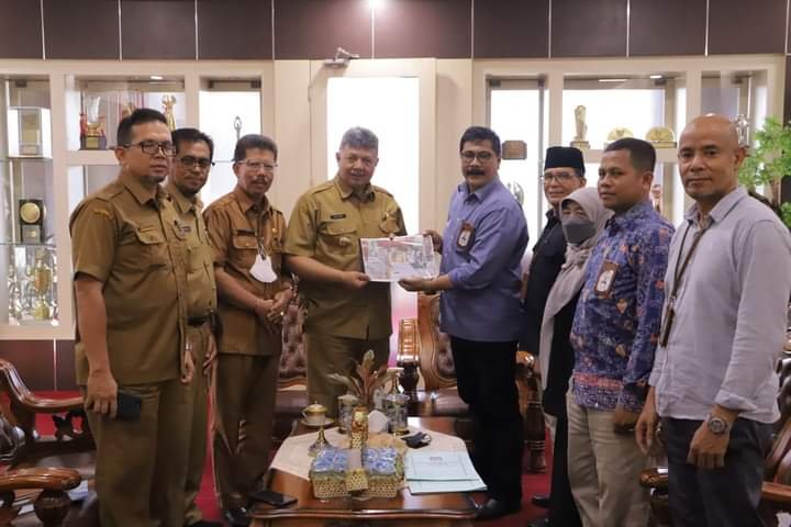 Persiapan Pilkada 2024, KPU kota Solok audensi dengan Walikota Solok