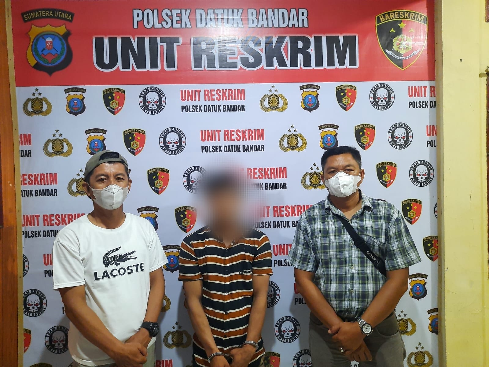 Reskrim Polsek Datuk Bandar Polres Tanjungbalai Ringkus 