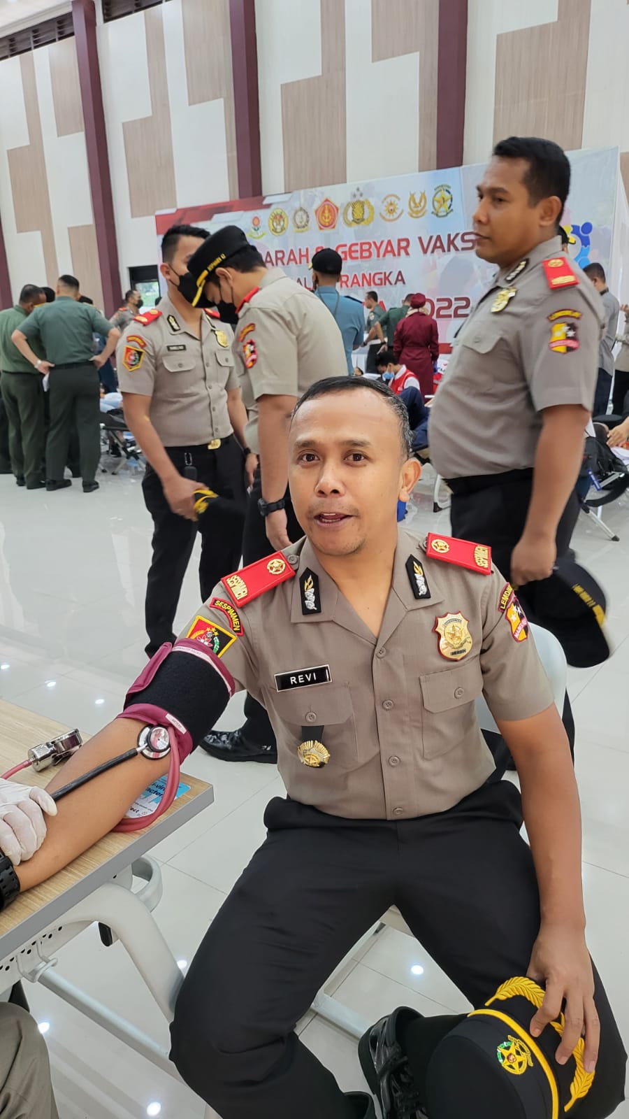 Serdik Revi Nurvelani Donor Darah Pada Pekan Kegiatan Bersama