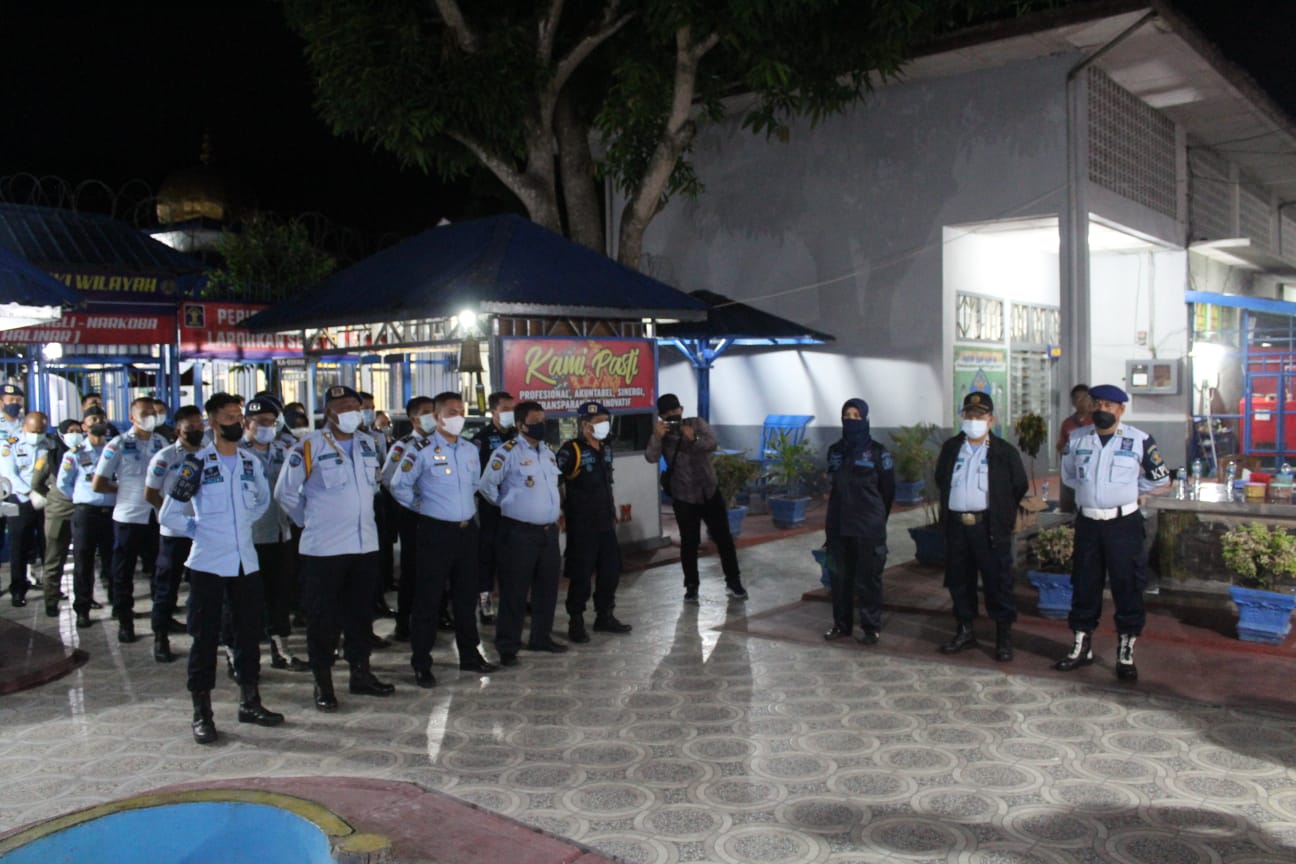 Sinergi Lintas Instansi : Lapas Kelas IIB Padang Sidempuan Kanwil Kemenkumham Sumut Gelar Deteksi Dini