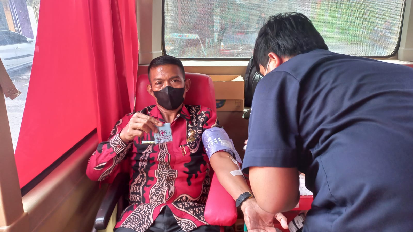 Bantu Penuhi Pasokan Darah, PUD Pasar Medan Gelar Donor Darah