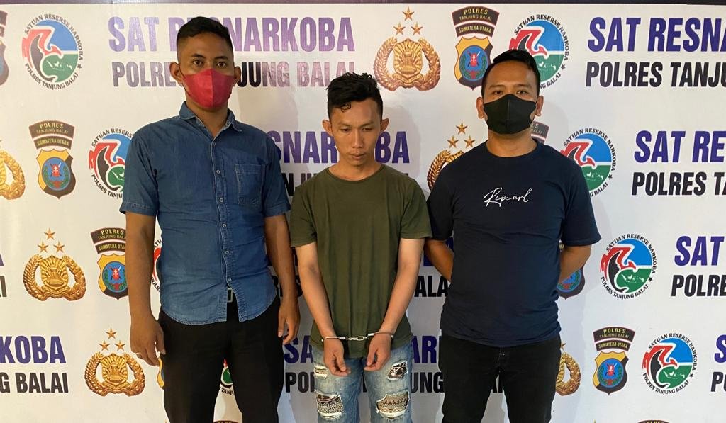 Gegara Jual Sabu, Alfian di Ciduk Unit Reskrim Polsek Sei Tualang Raso Polres TanjungbaIai