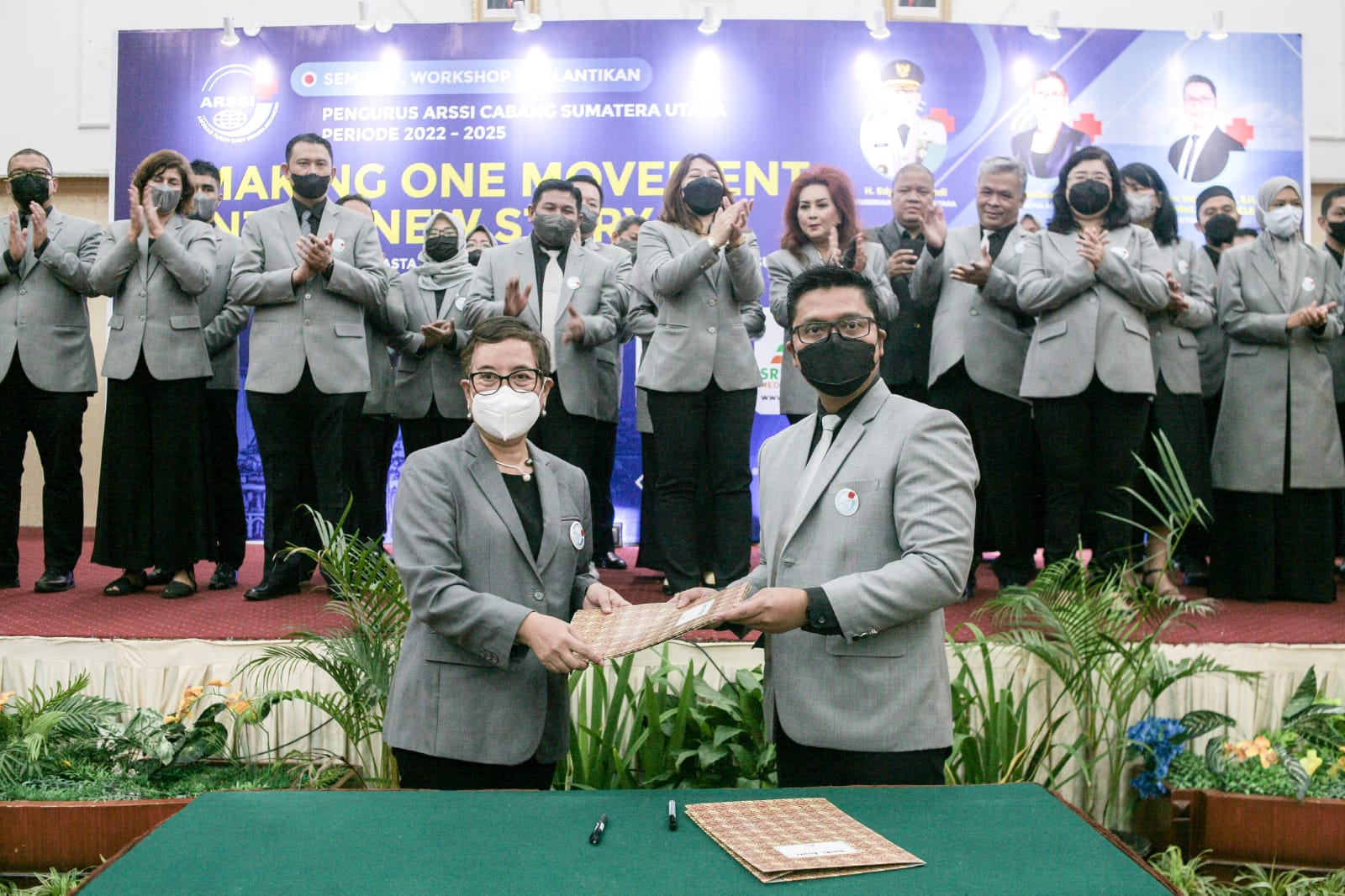 ARSSI Sumut 2022 - 2025 Dikukuhkan,  Ketum DR Dr Beni : ARSSI Mampu Berikan Layanan Bermutu Bagi Pasien