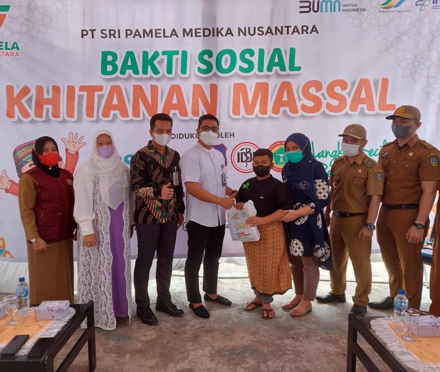 PT Sri Pamela Medika Nusantara Gelar Khitanan Massal