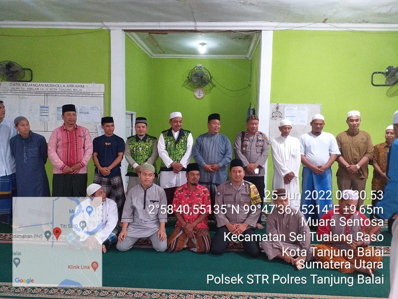 Waka Polres Tanjungbalai Laksanakan Gassuling Damas Bersama DMI Kota Tanjungbalai