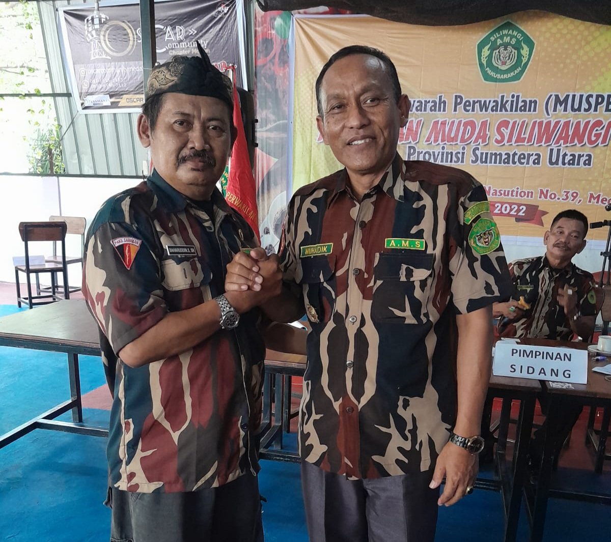 Baharuddin Saputra, SH Terpilih ketua AMS Sumut