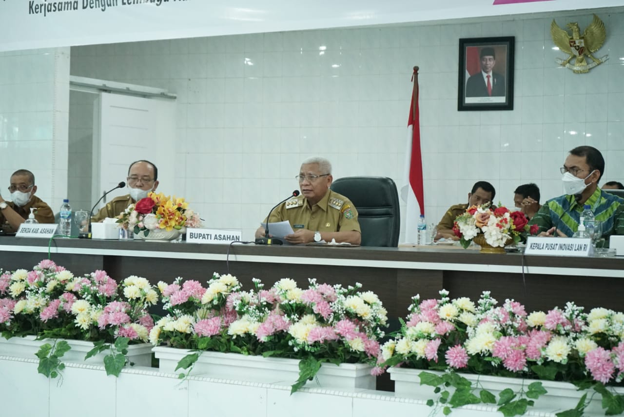 Bupati Asahan Buka FGD Laboratorium Inovasi, Ini Katanya