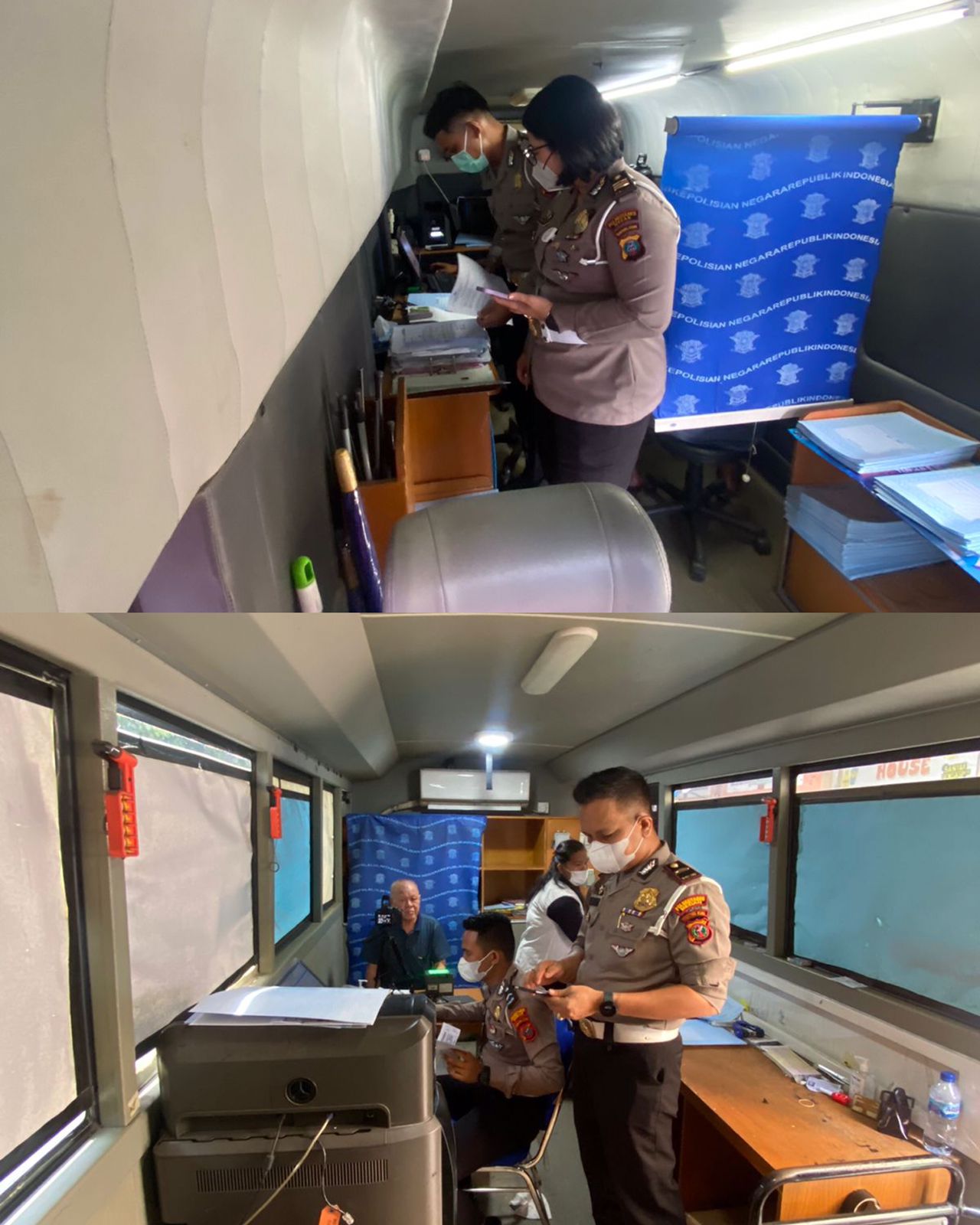 Sat Lantas Polrestabes Medan Kembali Oprasikan 5 Gerai SIM Keliling