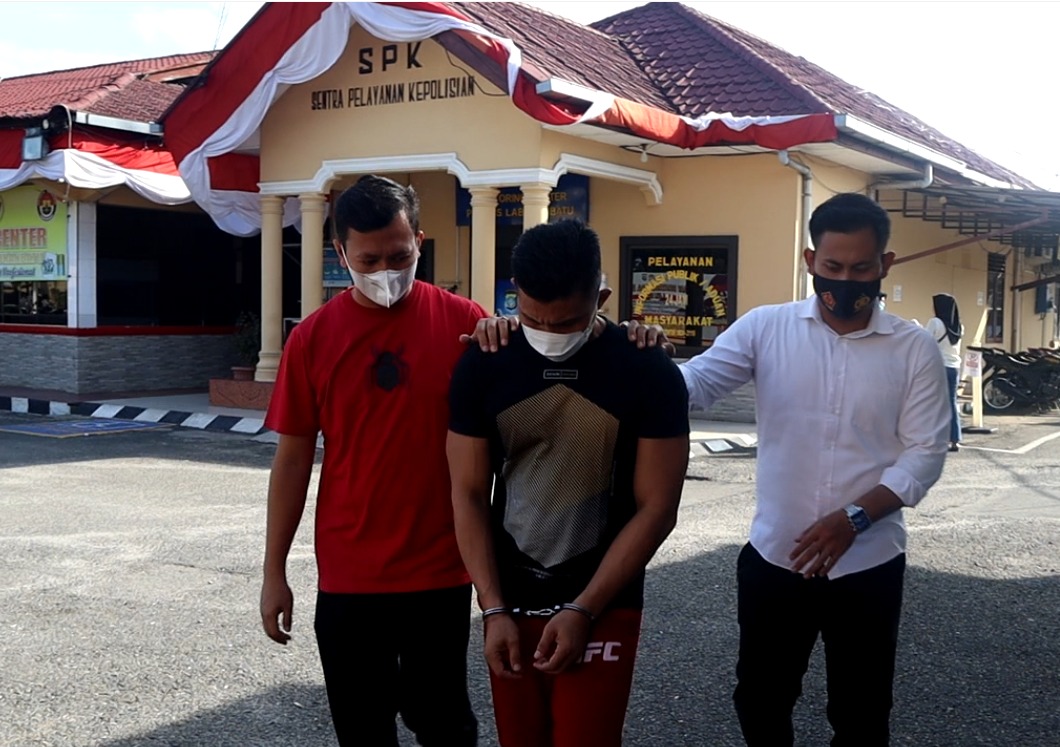 Sat Narkoba Polres Labuhanbatu Tangkap Pengedar Narkoba, Dadang Berikut Barang Bukti 32,02 Gram Sabu Diamankan