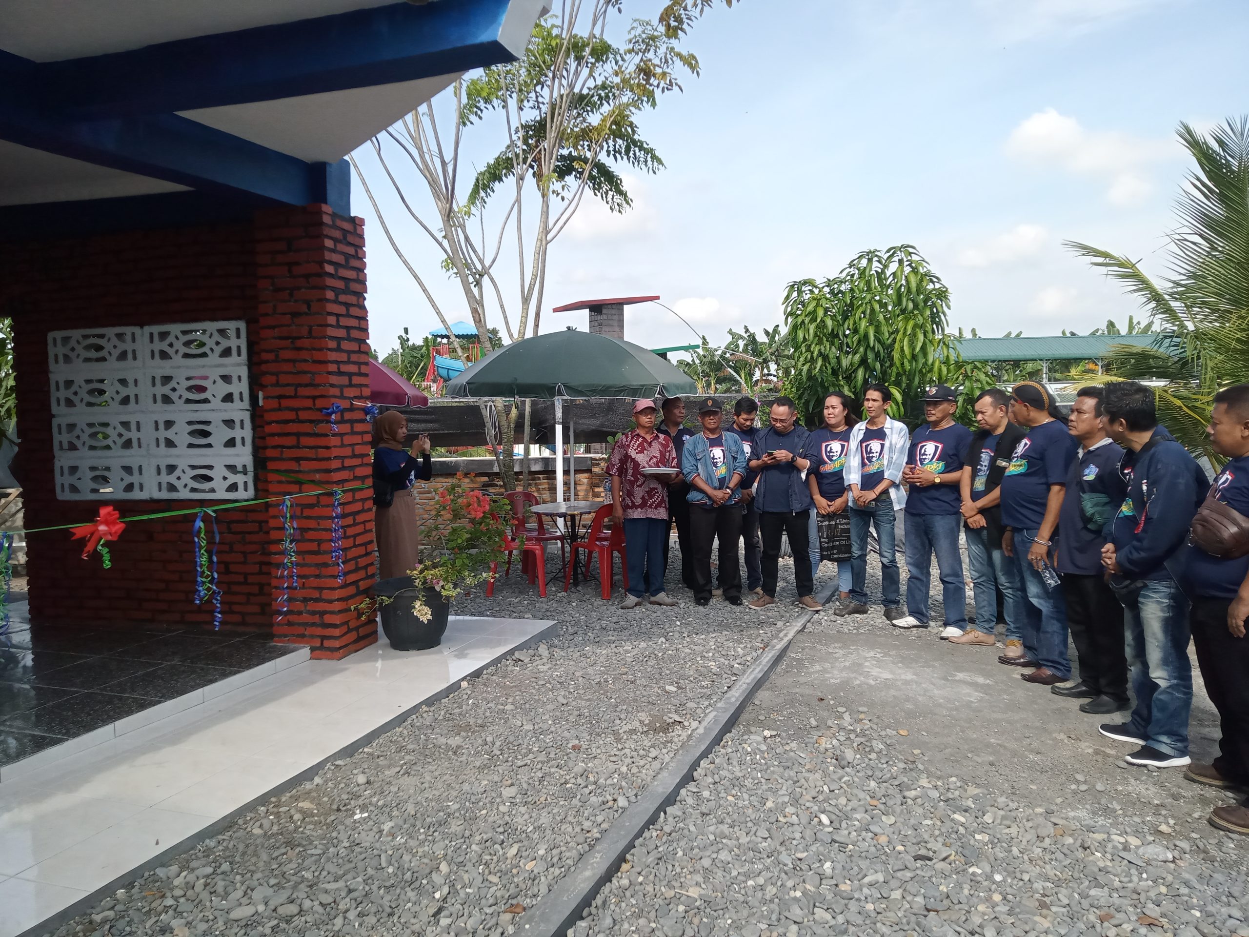 Ketum Kornas Ganjarist Resmikan Kantor Ganjarist Deliserdang