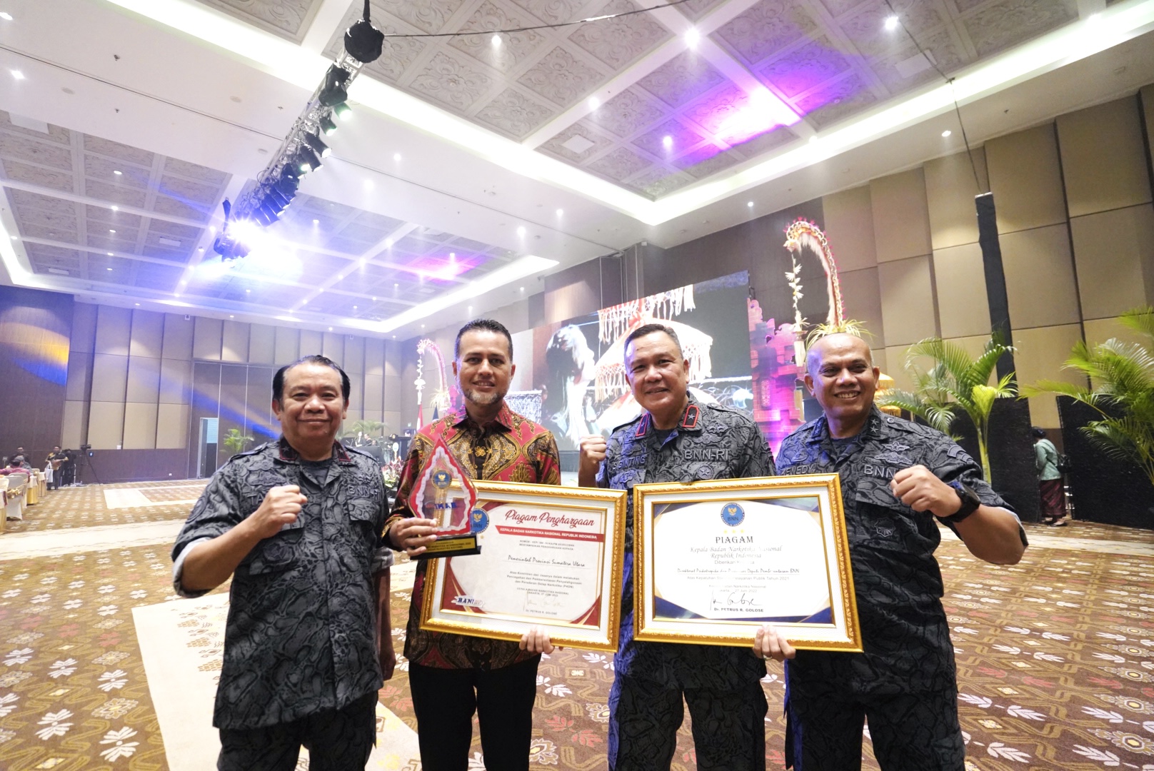 Pemprov Sumut Terima Penghargaan dari BNN RI, Ini Kata Wagubsu Musa Rajeckshah