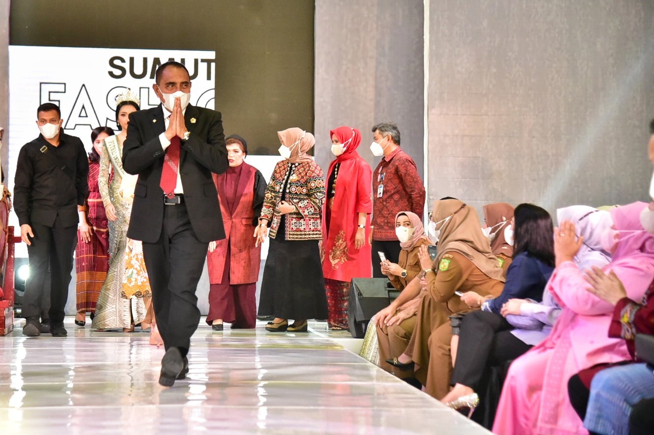 Sumut Fashion Week 2022 Dibuka, Edy Rahmayadi Optimis Peragaan Busana Bisa Dongkrak Ekonomi