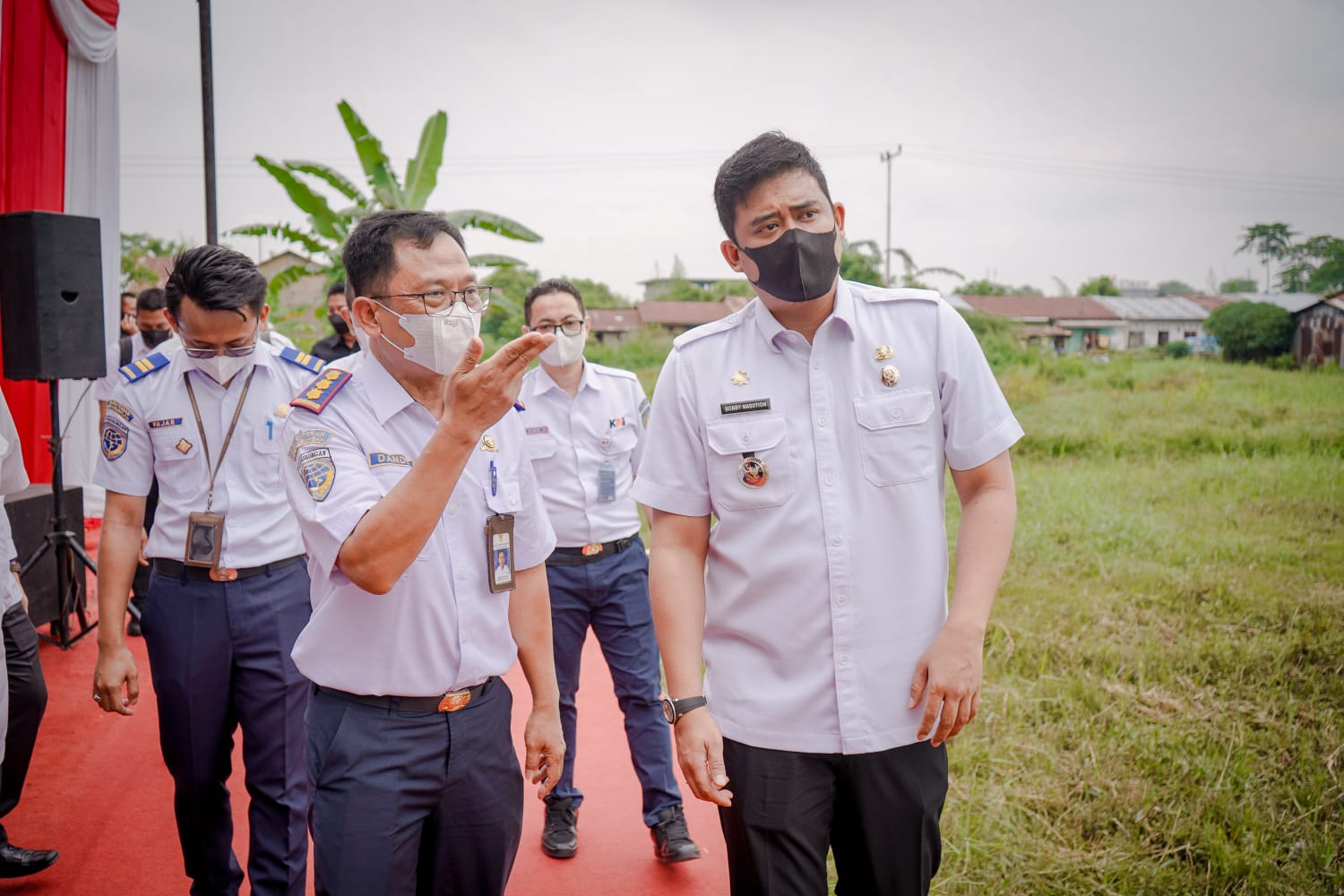 Bobby Nasution Apresiasi PT KAI & Kemenhub Atas Pembangunan Jalur Layang KA Medan-Binjai