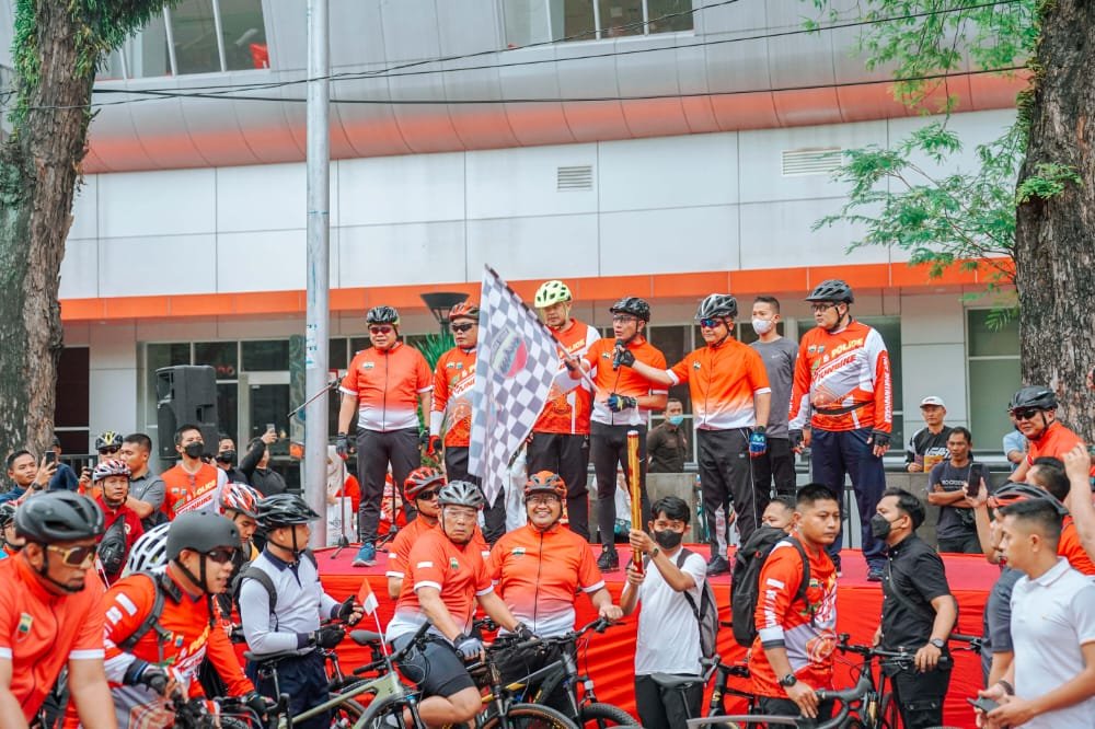 Ikuti Fun Bike, Bobby Nasution: Semoga Sinergitas TNI/Polri Dengan Pemko Medan Makin Erat