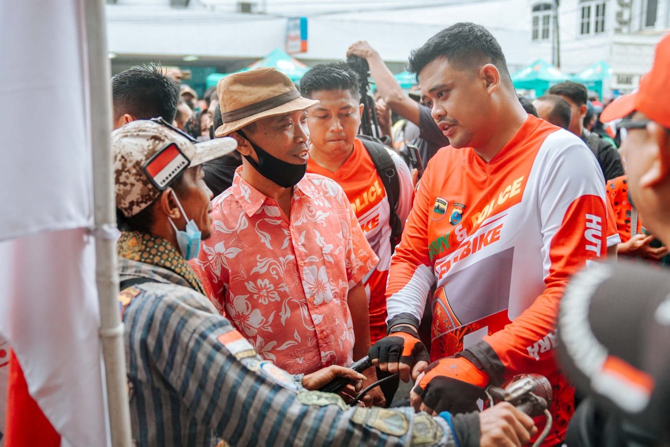 CFD Bersama Warga, Bobby Nasution Ajak Masyarakat Jaga Kerukunan Kota Medan