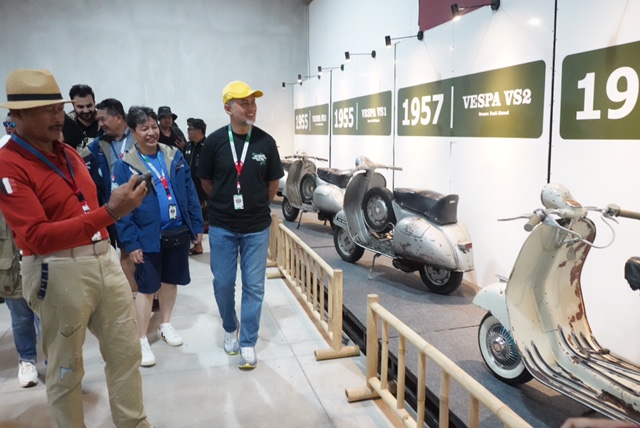 Dukung Sport Tourism, Musa Rajekshah Resmikan Museum Vespa VWD 2022 Bali