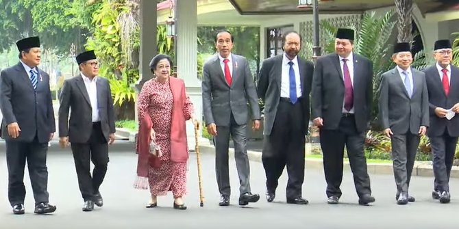Jokowi Kumpulkan Ketua Umum Partai Kualisi