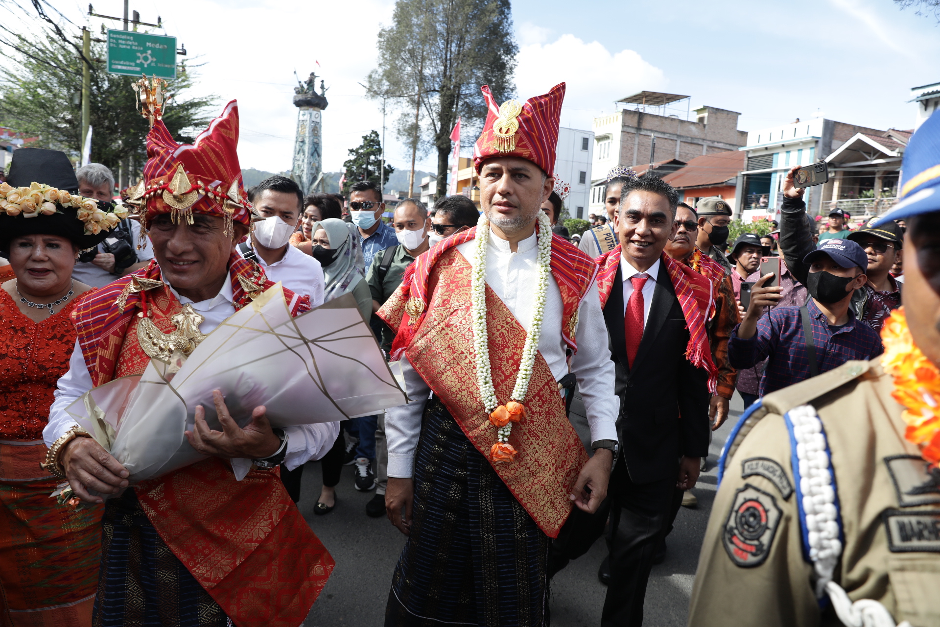 Resmikan Festival Bunga dan Buah Tanah Karo,  Musa Rajekshah: Bangkitkan Ekonomi