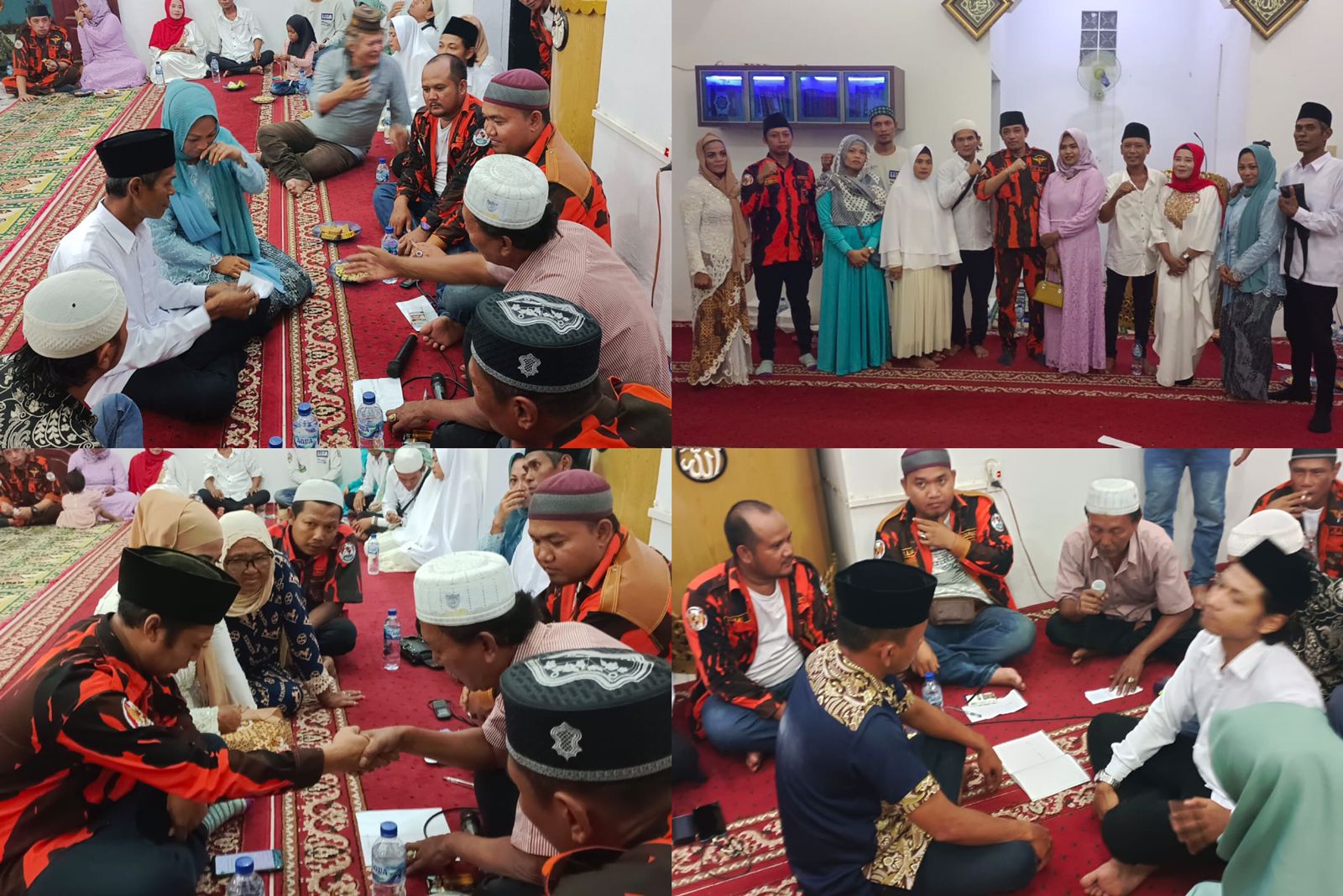 KOTI MPC PP Kota Medan Nikahkan 7 Pasangan secara Massal di Jalan Jermal