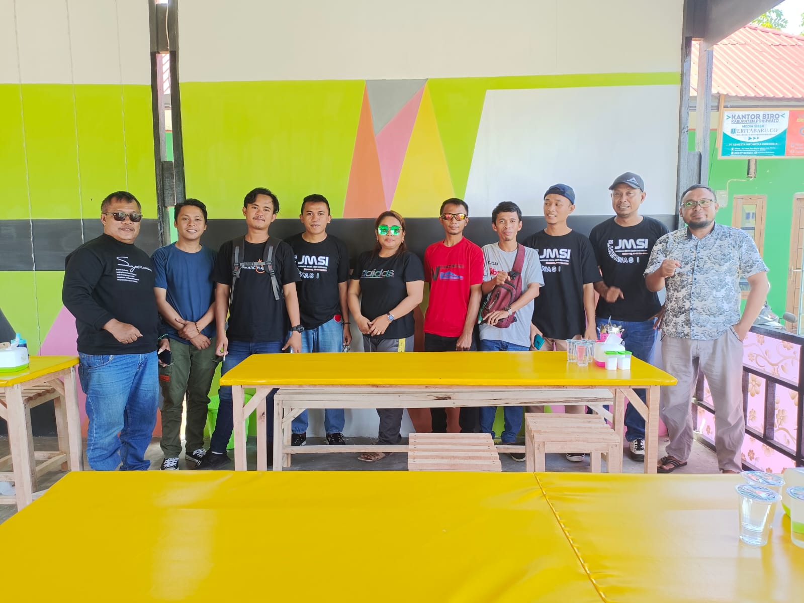 DPC PJS Pohuwato Terbentuk, Ini Harapan Ketua Terpilih Ramlan Tangahu dan Ketum DPP PJS Mahmud Marhaba