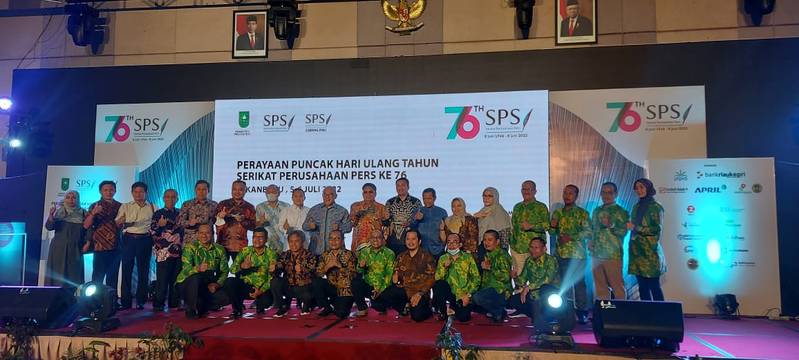 Pengurus SPS Sumut Hadiri Puncak Peringatan HUT ke-76 SPS