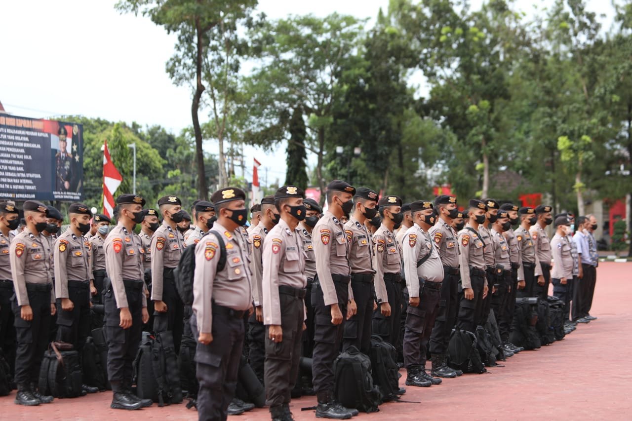 Polda Sumut Berangkatkan 550 Personel Amankan Pilkades Palas