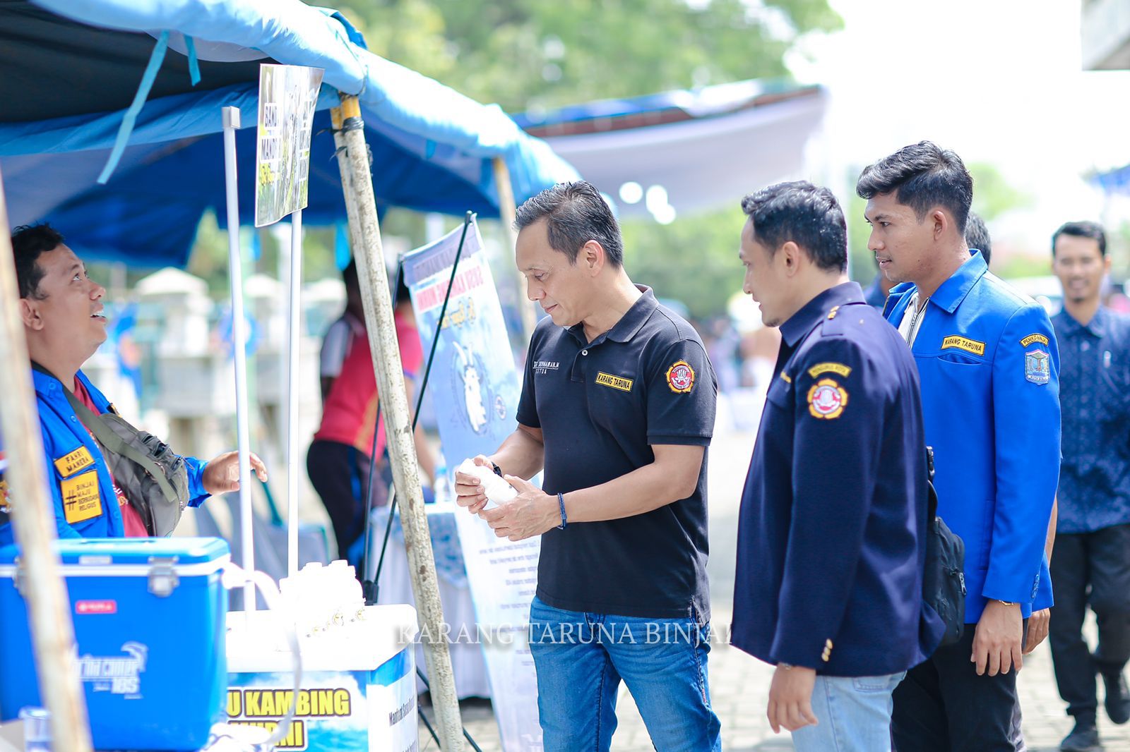 Gerakan Sosial di Binjai, Ketua Karang Taruna Sumut Dedi Dermawan Apresiasi