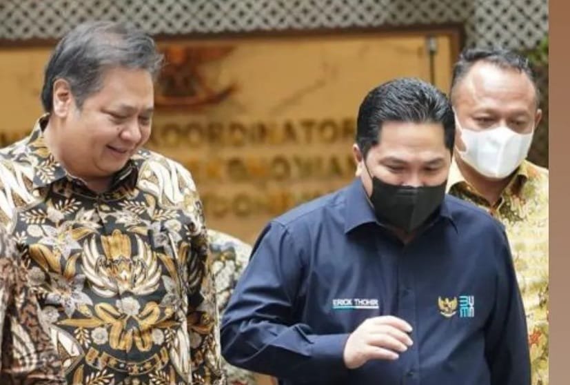 Di tengah Krisis Ekonomi, Erick Thohir dianggap Cocok Menjadi Cawapres Airlangga Hartarto