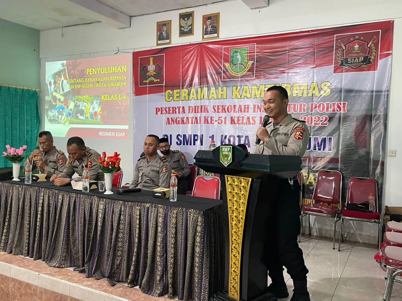 Setukpa Lemdiklat Polri gelar Ceramah Kamtibmas ke Pesantren