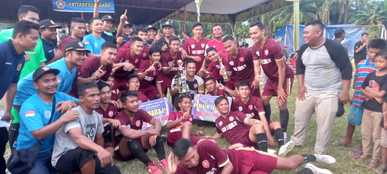 Garuda Jaya Sang Juara Open Turnamen Karang Taruna Desa Sidomulyo Tahun 2022