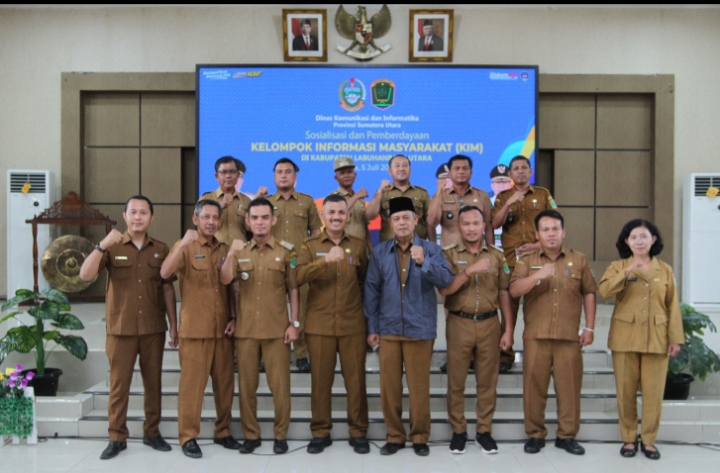 Diskominfo Sumut Dorong Pemberdayaan KIM Labura, Ini Kata Abdul Aziz Batubara