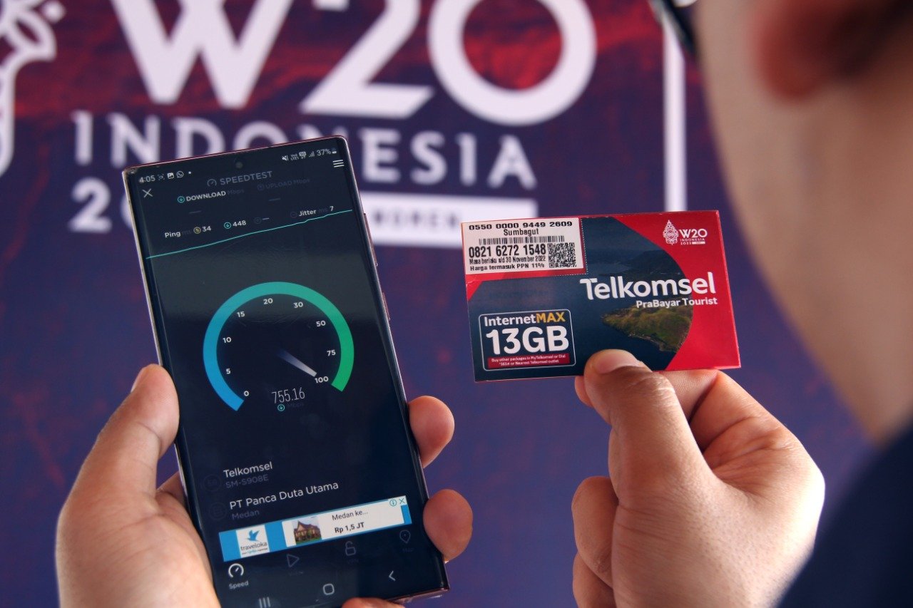 Sambut Forum W20 di Sumatera Utara, Telkomsel Hadirkan Teknologi Jaringan Terdepan 5G