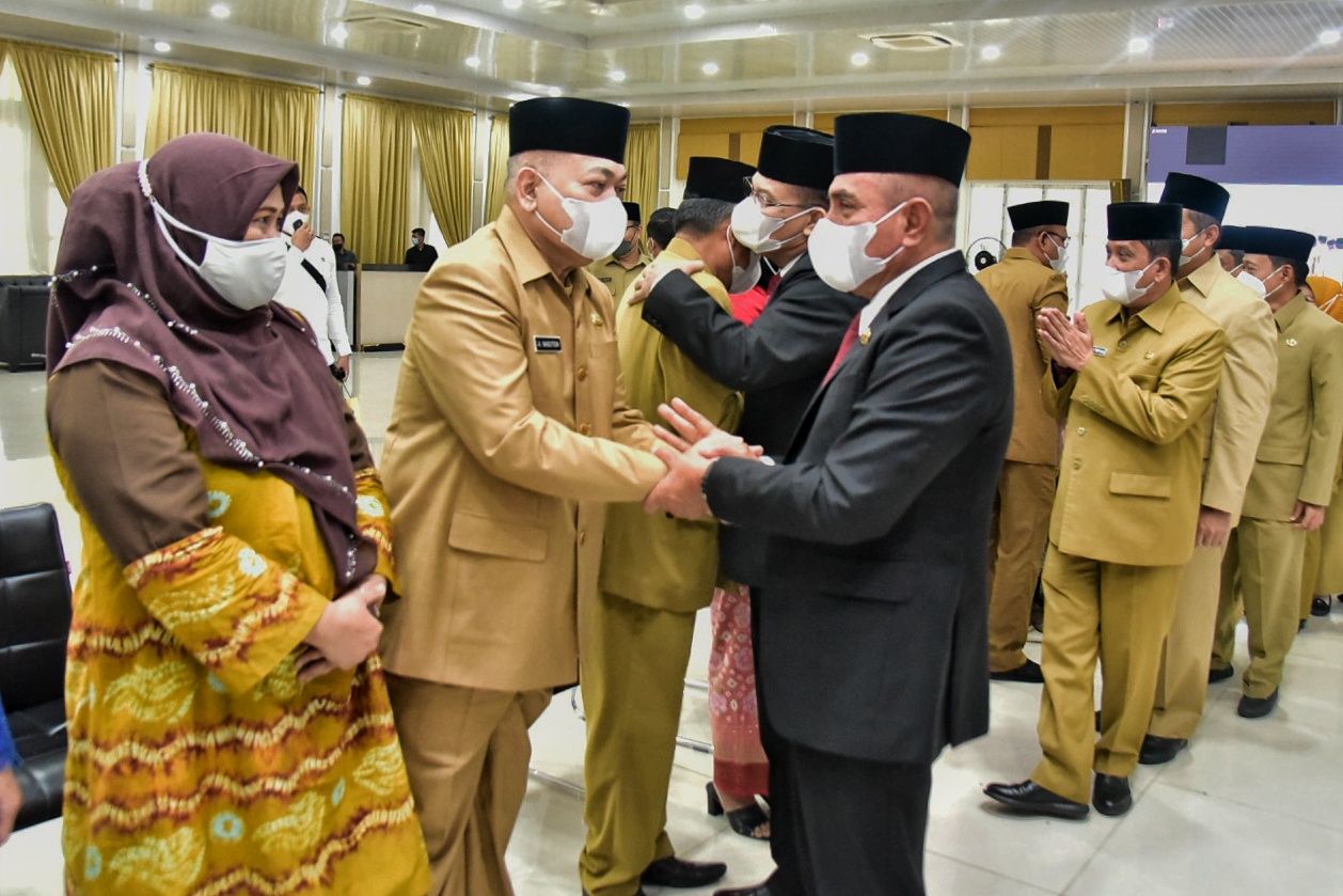 Ini Nama 11 Kepala OPD Dilantik , Gubsu Edy Rahmayadi Minta Bekerja Profesional