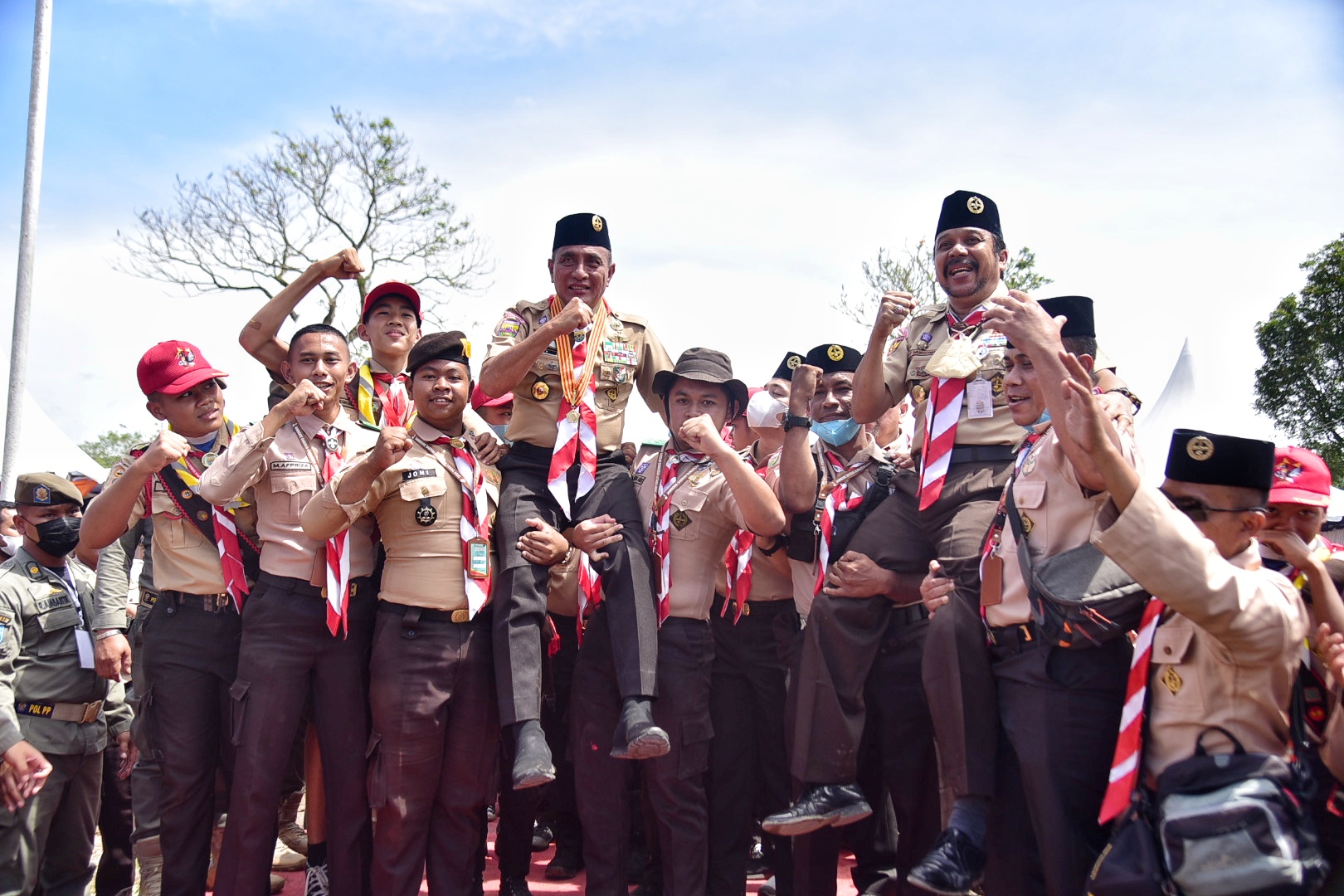 Di Hadapan Ribuan Pramuka,  Edy Rahmayadi Sebut Pramuka Yang Buat Dirinya Jadi Gubernur