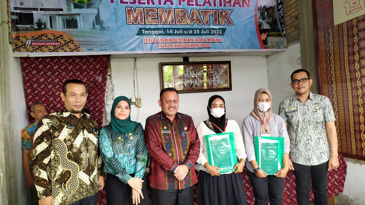 Pemko Medan Gelar Pelatihan Membatik guna Tingkatkan Kemampuan Pelaku IKM