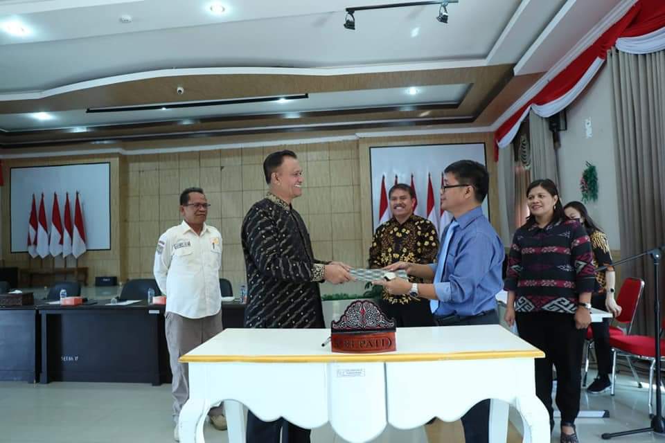 Wakil Bupati Pakpak Bharat Terima Audensi Mahasiswa IAKN Tarutung