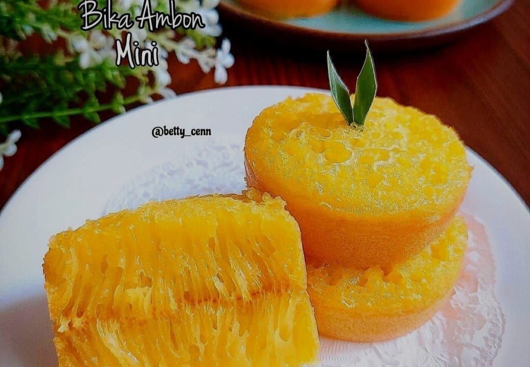 Hem, Nikmatnya Sarapan Pagi dengan Bika Ambon Mini Kenyal dan Manis