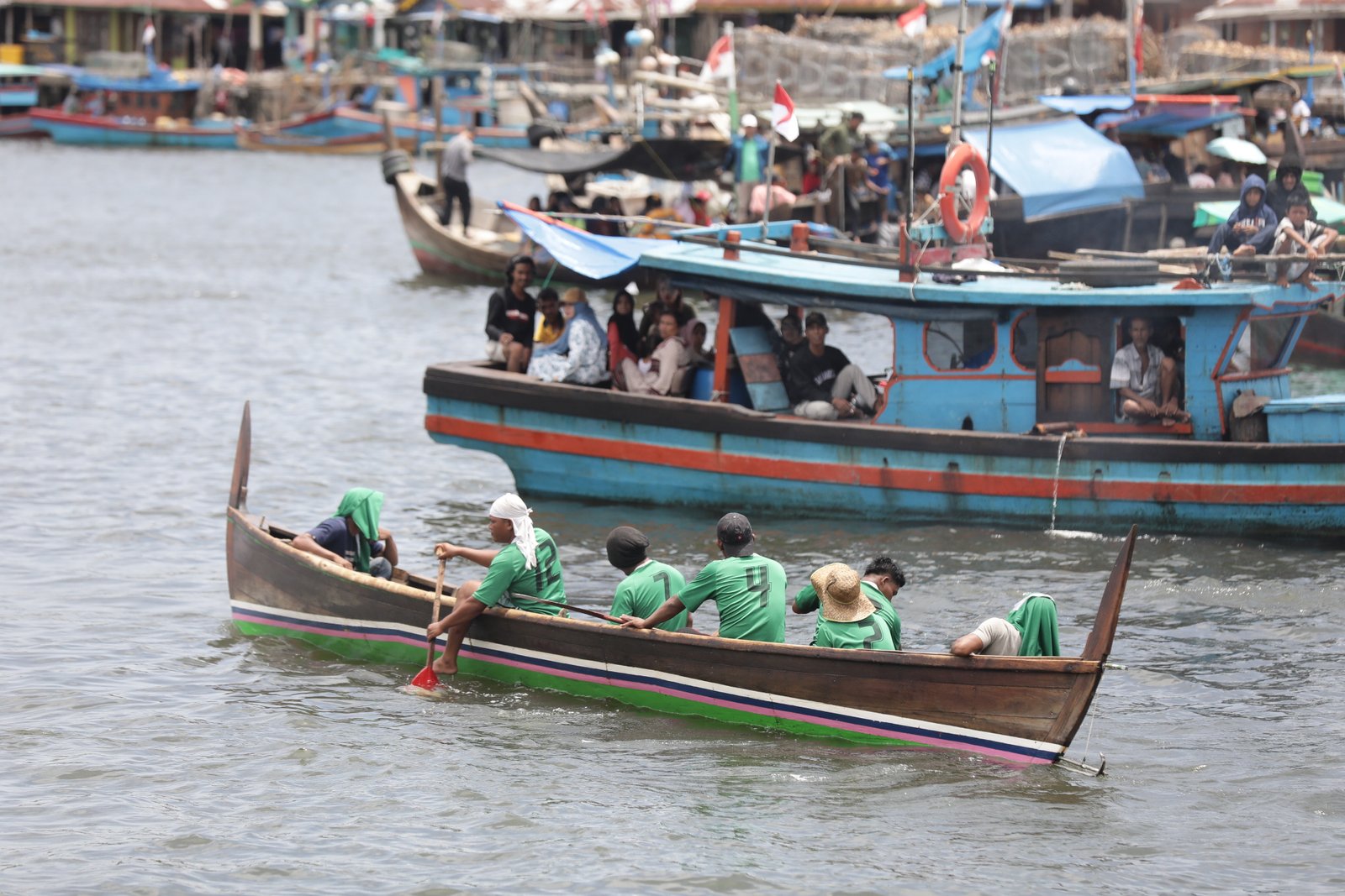 Hadiri Lomba Sampan Tradisional KNPI Teluk Aru,  Musa Rajekshah: Wadah Silaturahmi