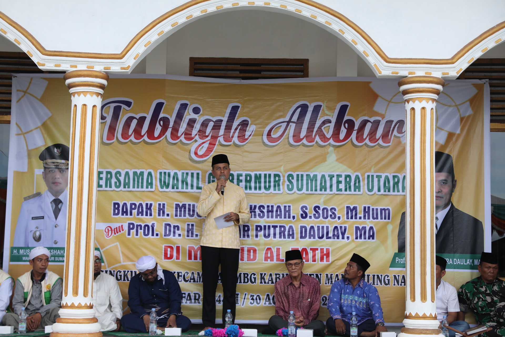 Hadiri Tabligh Akbar di Desa Singkuang, Masyarakat Ucapkan Terima Kasih ke Ijeck