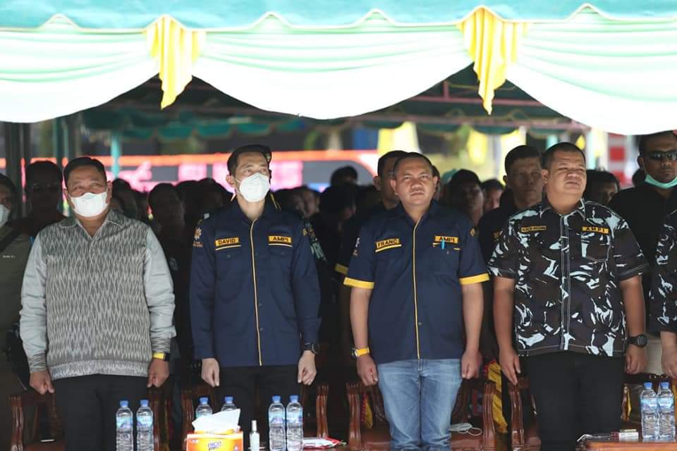 Bupati Pakpak Bharat, Franc Bernhard Tumanggor Hadiri Pelantikan Pengurus DPD AMPI  Dairi