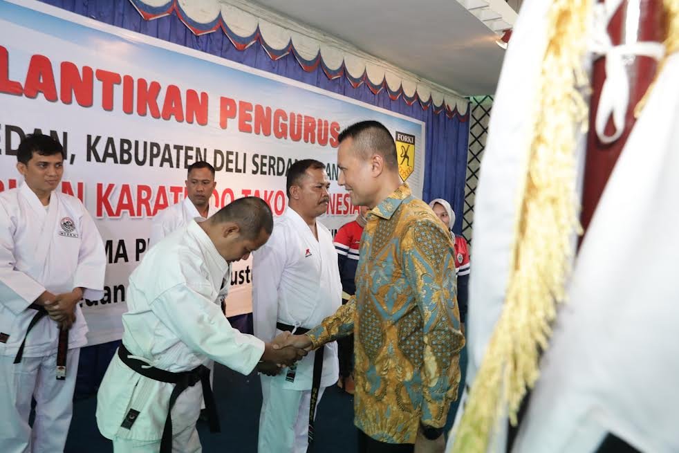 Ijeck Benahi Tako dan Tingkatkan Prestasi Atlet , Pengcab Tako Medan, Deliserdang dan Binjai Dilantik