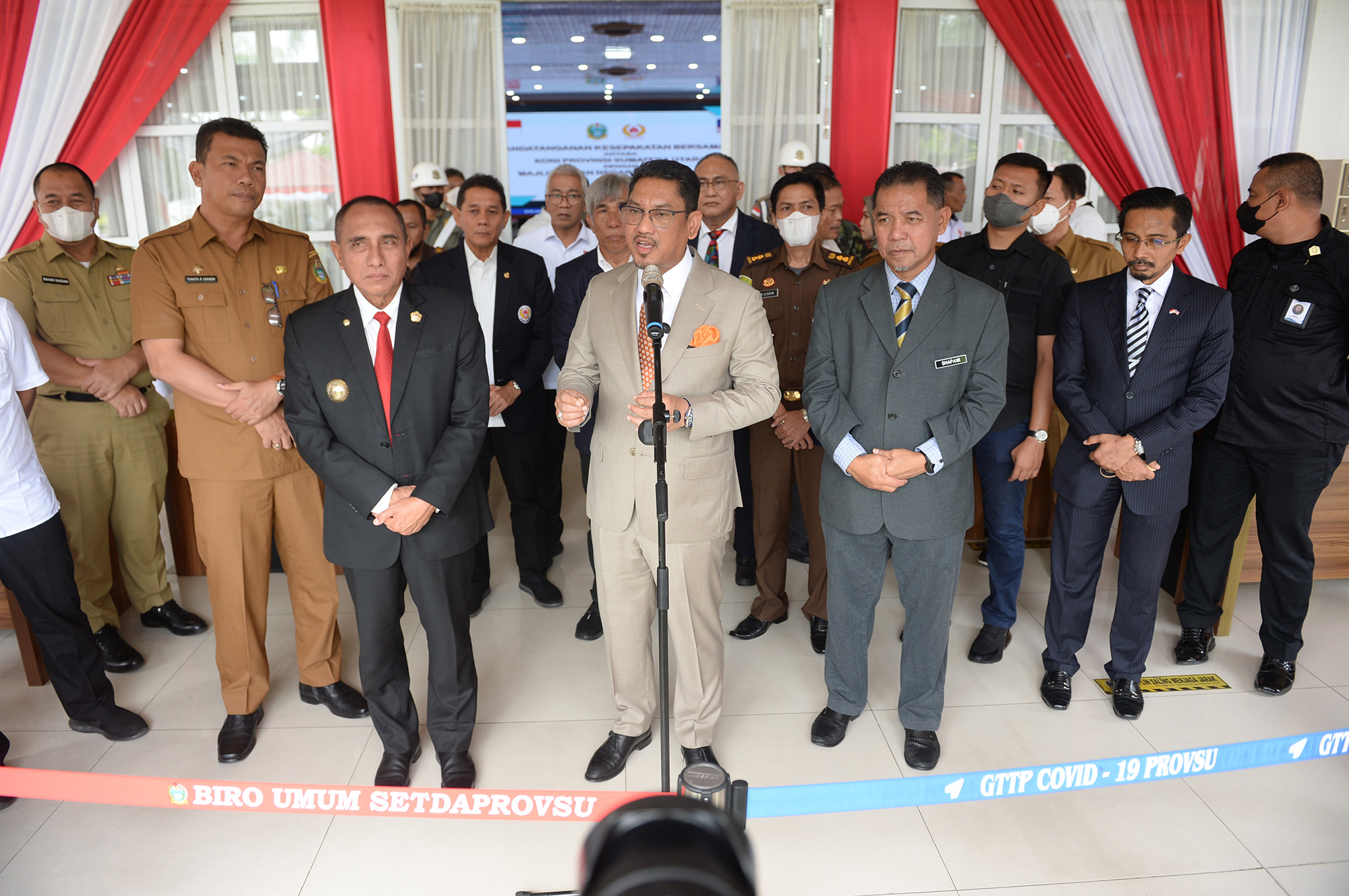 Menpora Malaysia Puji Komitmen  Pemprosu Bangun Sport Centre