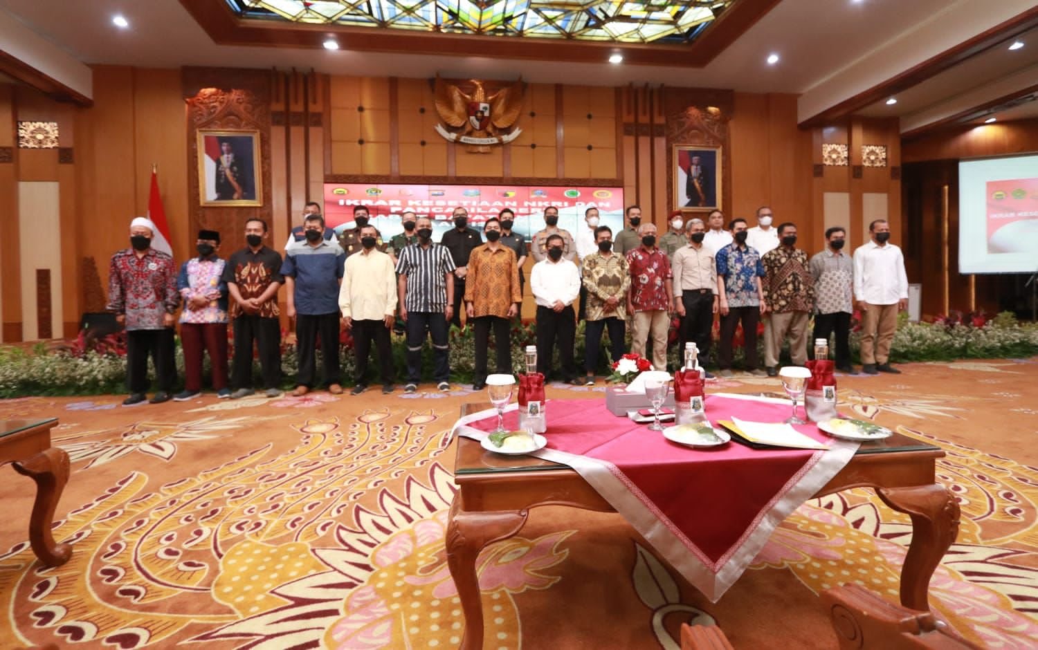 15 Anggota Jamaah Islamiyah Jatim Ikrar Setia pada NKRI dan Pancasila